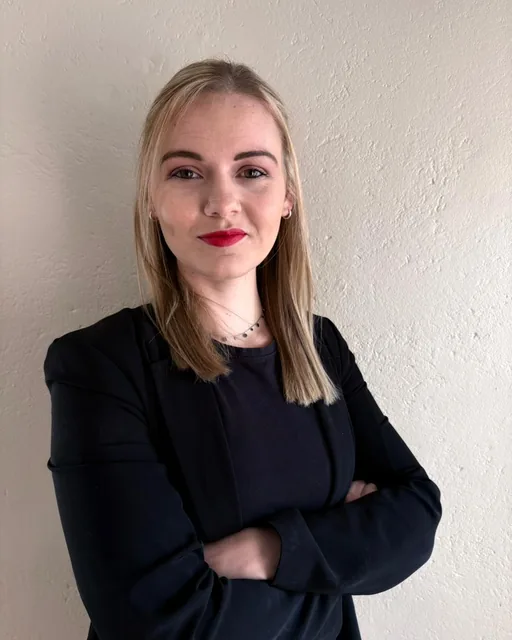 Esmari Bochnig, co-founder of Blackwood Demand, in a portrait photograph